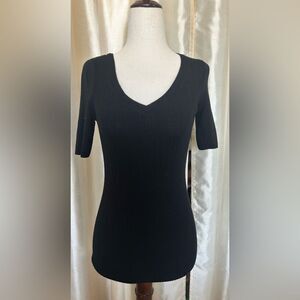 White House Black Market  Black Sweater Size XS EUC